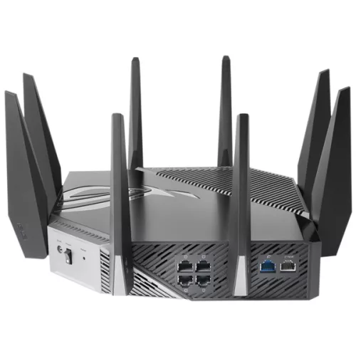 ASUS PER ASUS Wireless Router Tri Band AX11000 1xWAN(1Gbps) + 1xWAN/LAN(2.5Gbps) + 4xLAN(1Gbps), ROG RAPTURE GT-AXE11000