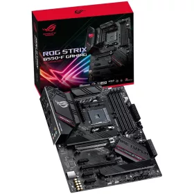   ASUS Main Board Desktop AMD B550, AM4 , 4 xDDR4, HDMI / DP, 2xPCIe x16, 3 x PCIe 3.0 x1,  2 x M.2, 6 x SATA, LAN Intel I225-V, Audio  ROG SupremeFX, ATX