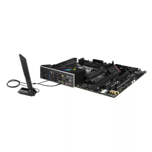 Asus Alaplap - AMD ROG STRIX B650E-F GAMING WIFI AM5 (B650, ATX, 4xDDR5 6400+MHz, 4xSATA3, 3x M.2, HDMI+DP)