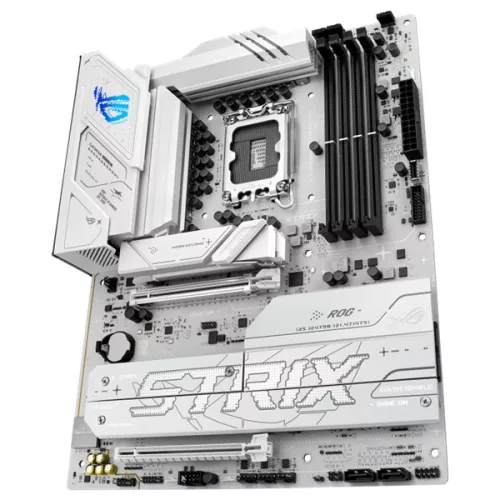 Asus Alaplap - Intel ROG STRIX B860-A GAMING WIFI s1851 (B860, 4xDDR5 8600+MHz, 4xSATA3, 4xM.2, HDMI+DP+Thunderbolt4)