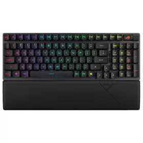   ASUS BILL ASUS ROG Strix Scope II 96 RX vezeték nélküli billentyűzet - UK layout - Fekete /ROG RX/