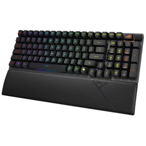 ASUS BILL ASUS ROG Strix Scope II 96 RX vezeték nélküli billentyűzet - UK layout - Fekete /ROG RX/
