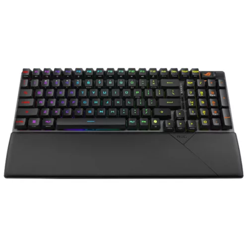 ASUS BILL ASUS ROG Strix Scope II 96 RX vezeték nélküli billentyűzet - UK layout - Fekete /ROG RX/