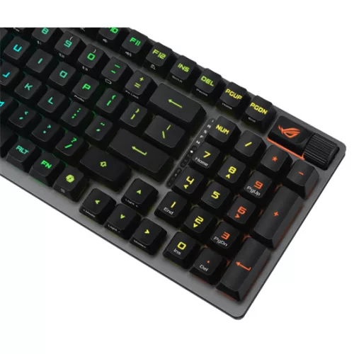 ASUS BILL ASUS ROG Strix Scope II 96 RX vezeték nélküli billentyűzet - UK layout - Fekete /ROG RX/
