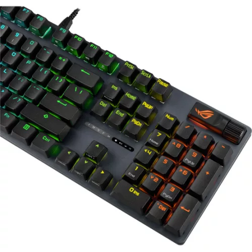 ASUS BILL ASUS ROG Strix Scope II X vezetékes billentyűzet - HU /NX SNOW linear V2/
