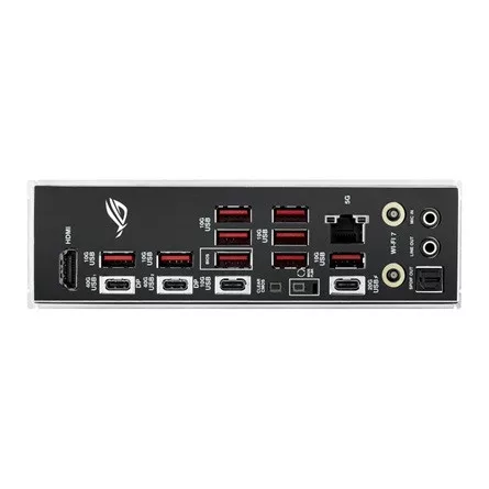 Asus Alaplap - AMD ROG STRIX X870E-E GAMING WIFI AM5 (X870, ATX, 4xDDR5 8400+MHz, 4xSATA3, 5x M.2, HDMI+USB4)