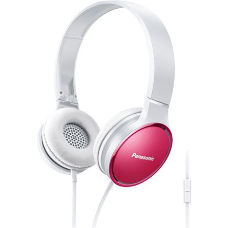 Panasonic RP-HF300ME fejhallgató headset fehér-rózsaszín