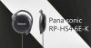 Panasonic RP-HS46E CLIP-ON fekete fülhallgató,fülkampókkal zárt, vezetékes