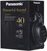 Panasonic RP-HTF295E vezetékes fejhallgató, fekete.