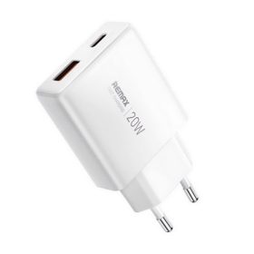   REMAX ULTRA THIN hálózati töltő USB-Type-C aljzat 20W, ultravékony, FEHÉR