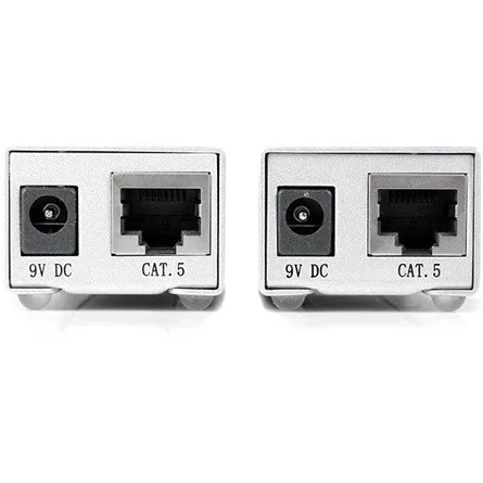 StarTech Serial RS-232 -> RJ45 CAT5 UTP F/F extender ezüst max. 1000m