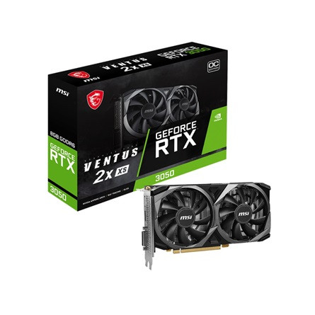 MSI GeForce RTX 3050 Ventus 2X XS White OC 8GB GDDR6 128-bit