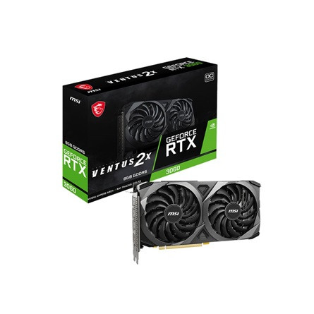 MSI PCC MSI Videokártya PCI-Ex16x nVIDIA RTX 3060 VENTUS 2X