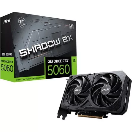 MSI GeForce RTX 5060 Shadow 2X OC 8GB GDDR7 128-bit grafikus