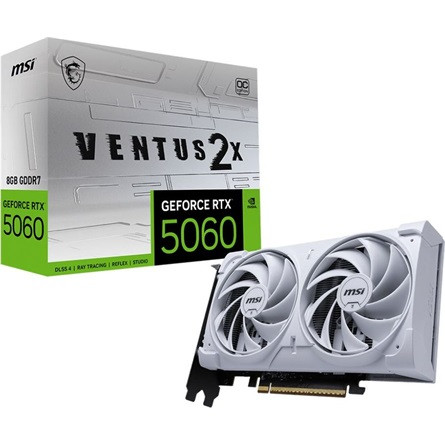 MSI GeForce RTX 5060 Ventus 2X White OC 8GB GDDR7 128-bit gr