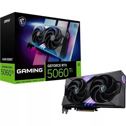 MSI GeForce RTX 5060 Ti Gaming OC 16GB GDDR7 128-bit grafiku