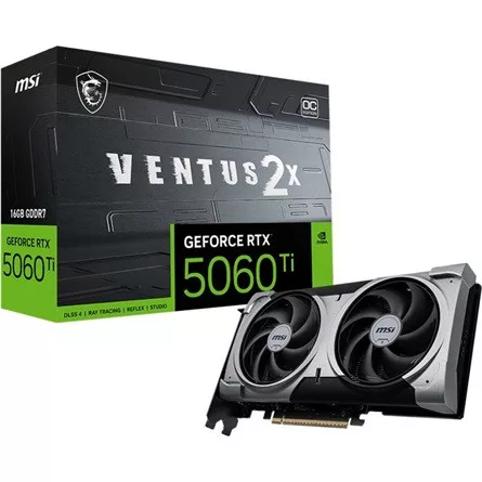 MSI GeForce RTX 5060 Ti Ventus 2X Plus OC 16GB GDDR7 128-bit