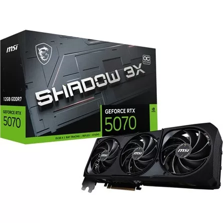 MSI GeForce RTX 5070 Shadow 3X OC 12GB GDDR7 192-bit grafiku