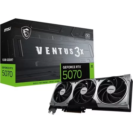 MSI GeForce RTX 5070 Ventus 3X OC 12GB GDDR7 192-bit grafiku