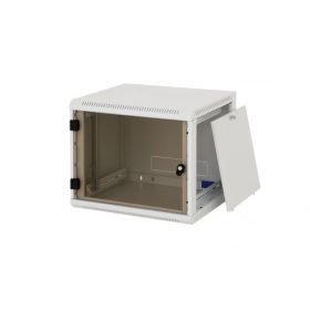   KELine Egyrészes rack, 6U / 595mm mély  mély levehető, zárható oldalfalakkal