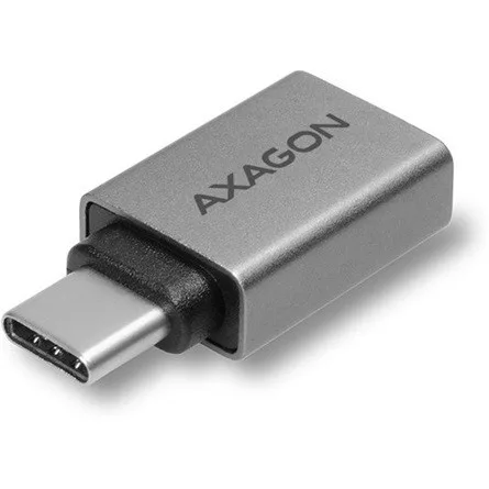Axagon USB-C -> USB-A 2.0 M/F adapter szürke