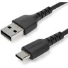 StarTech USB-C -> USB-A 2.0 M/M töltőkábel 1m fekete 3A
