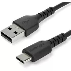   StarTech USB-C -> USB-A 2.0 M/M töltőkábel 1m fekete 3A