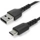 StarTech USB-C -> USB-A 2.0 M/M töltőkábel 1m fekete 3A