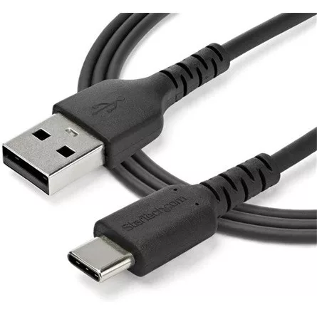 StarTech USB-C -> USB-A 2.0 M/M töltőkábel 1m fekete 3A