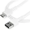 StarTech USB-C -> USB-A 2.0 M/M adatkábel 2m fehér 3A