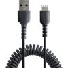 StarTech USB-A 2.0 -> Lightning M/M töltőkábel 0.5m fekete
