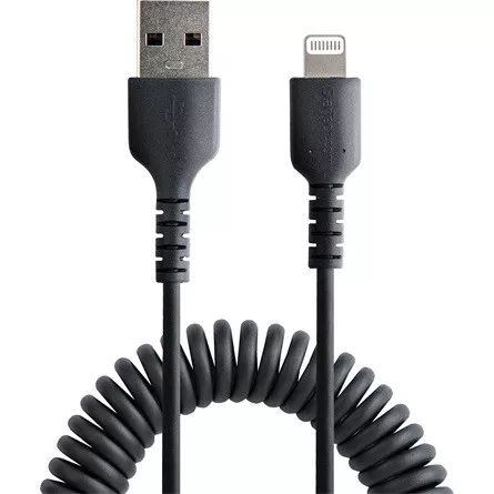 StarTech USB-A 2.0 -> Lightning M/M töltőkábel 0.5m fekete