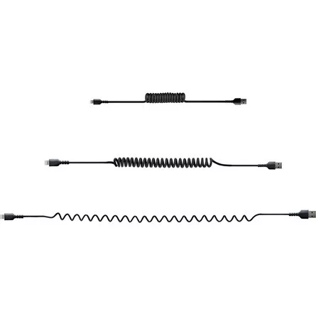 StarTech USB-A 2.0 -> Lightning M/M töltőkábel 0.5m fekete