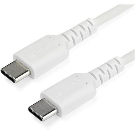 StarTech USB-C -> USB-C M/M töltőkábel 1m fehér 60W