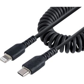StarTech USB-C -> Lightning M/M töltő adapter 1m fekete