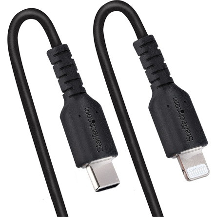 StarTech USB-C -> Lightning M/M töltő adapter 1m fekete