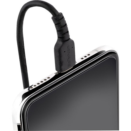 StarTech USB-C -> Lightning M/M töltő adapter 1m fekete