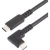 StarTech RUGGED RIGHT ANGLE USB-C CABLE USB C TO C CABLE - 90 DEGREES