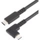 StarTech RUGGED RIGHT ANGLE USB-C CABLE USB C TO C CABLE - 90 DEGREES