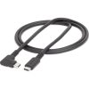 StarTech RUGGED RIGHT ANGLE USB-C CABLE USB C TO C CABLE - 90 DEGREES
