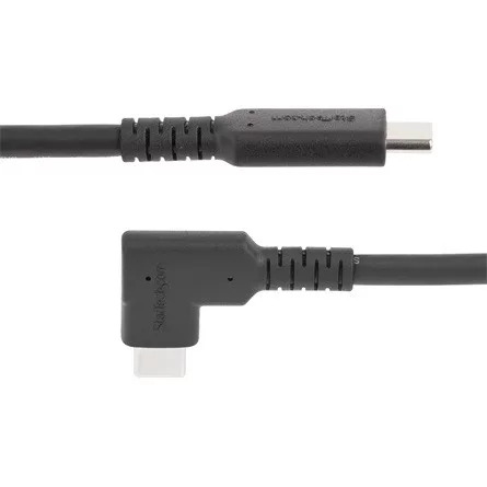 StarTech RUGGED RIGHT ANGLE USB-C CABLE USB C TO C CABLE - 90 DEGREES