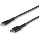 StarTech USB-C -> Lightning M/M adatkábel 1m fekete