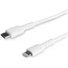 StarTech USB-C -> Lightning M/M adatkábel 1m fehér