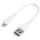 StarTech USB-A 2.0 -> Lightning M/M adatkábel 0.15m fehér