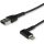 StarTech Lightning -> USB-A 2.0 M/M adatkábel 2m fekete 90°/egyenes