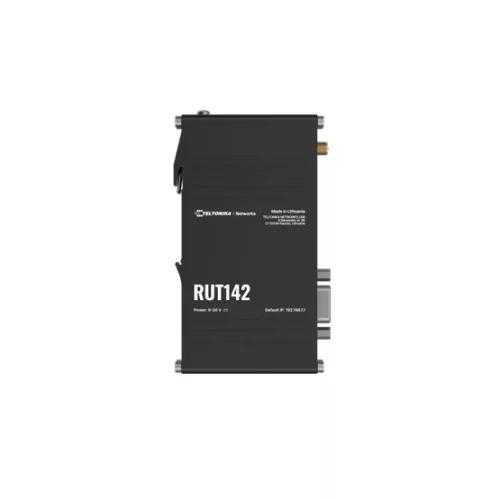 Teltonika ETH router RS232-vel, Wi-Fi, DIN sín, ipari csatlakozó