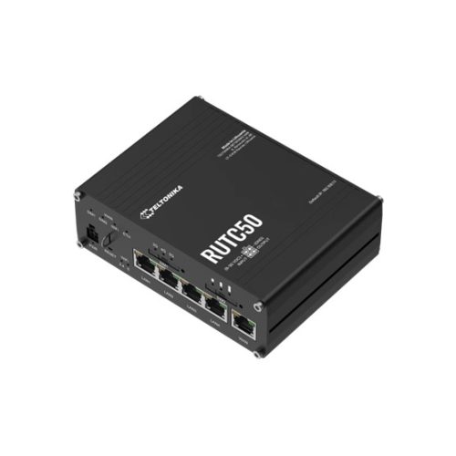 Teltonika 5G router Wi-Fi 6-tal, 4xRJ45, 1xWAN, nagy sebességű kapcsolat