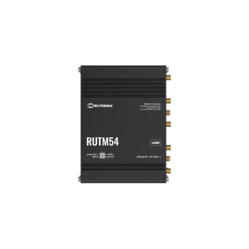 Teltonika 5G router Telit modemmel, eSIM, 5xRJ45, Wi-Fi, ipari