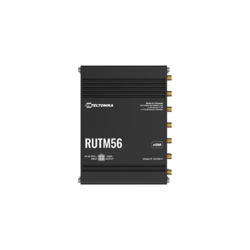Teltonika 5G + 4G modem, eSIM, 5xRJ45, Wi-Fi, ipari és legacy hálózat