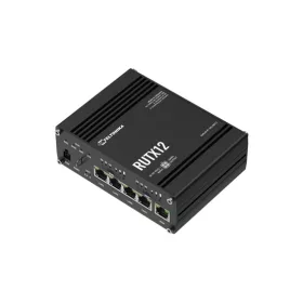   Teltonika Dual LTE Cat6 router, 5xRJ45, Wi-Fi, Bluetooth, ipari kivitel